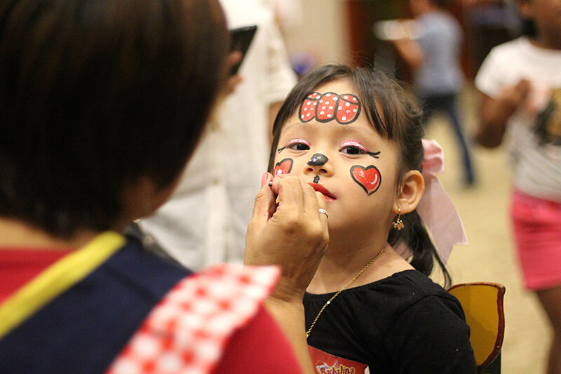 Servicio de caritas pintadas para shows infantiles