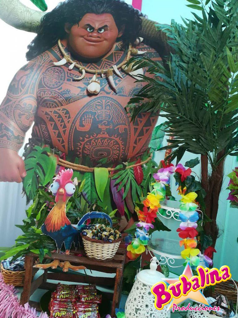 moana para decoraciones de fiestas infantiles